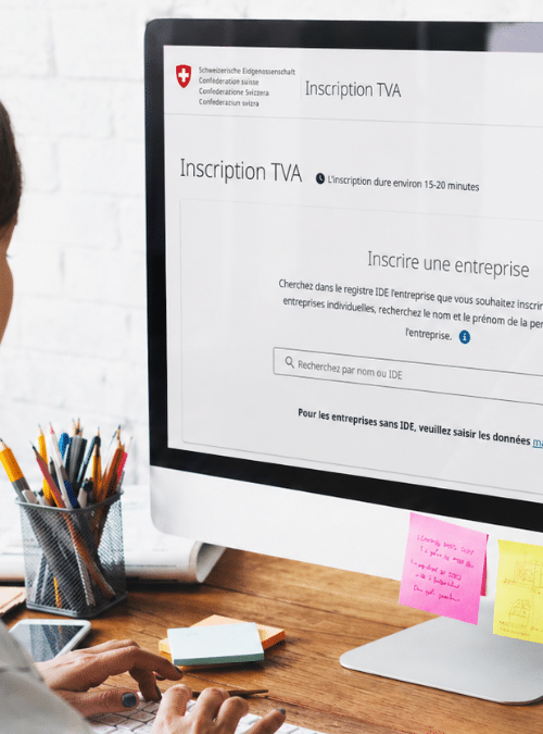 inscription tva suisse entreprise