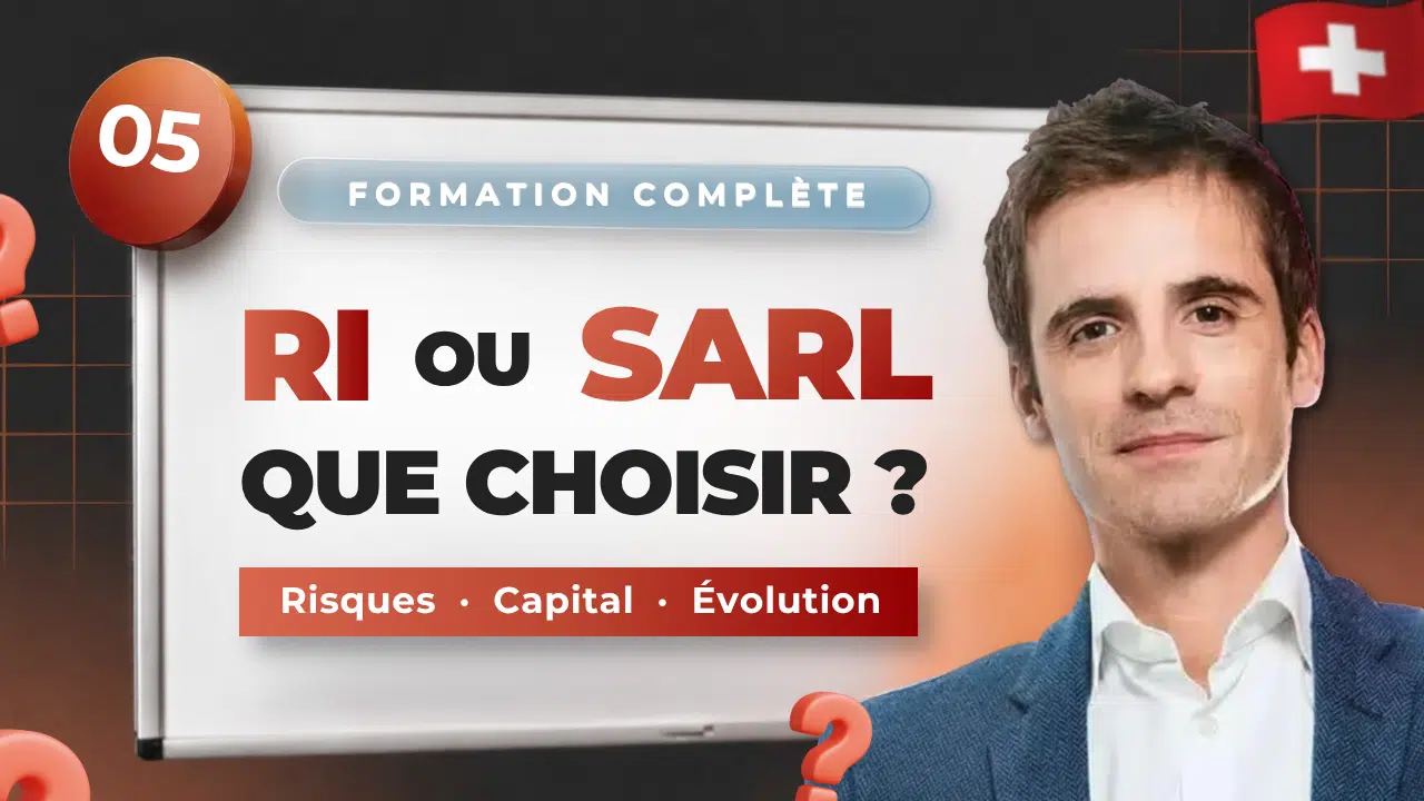 Lancer la vidéo : Raison individuelle ou Sàrl, que choisir ?