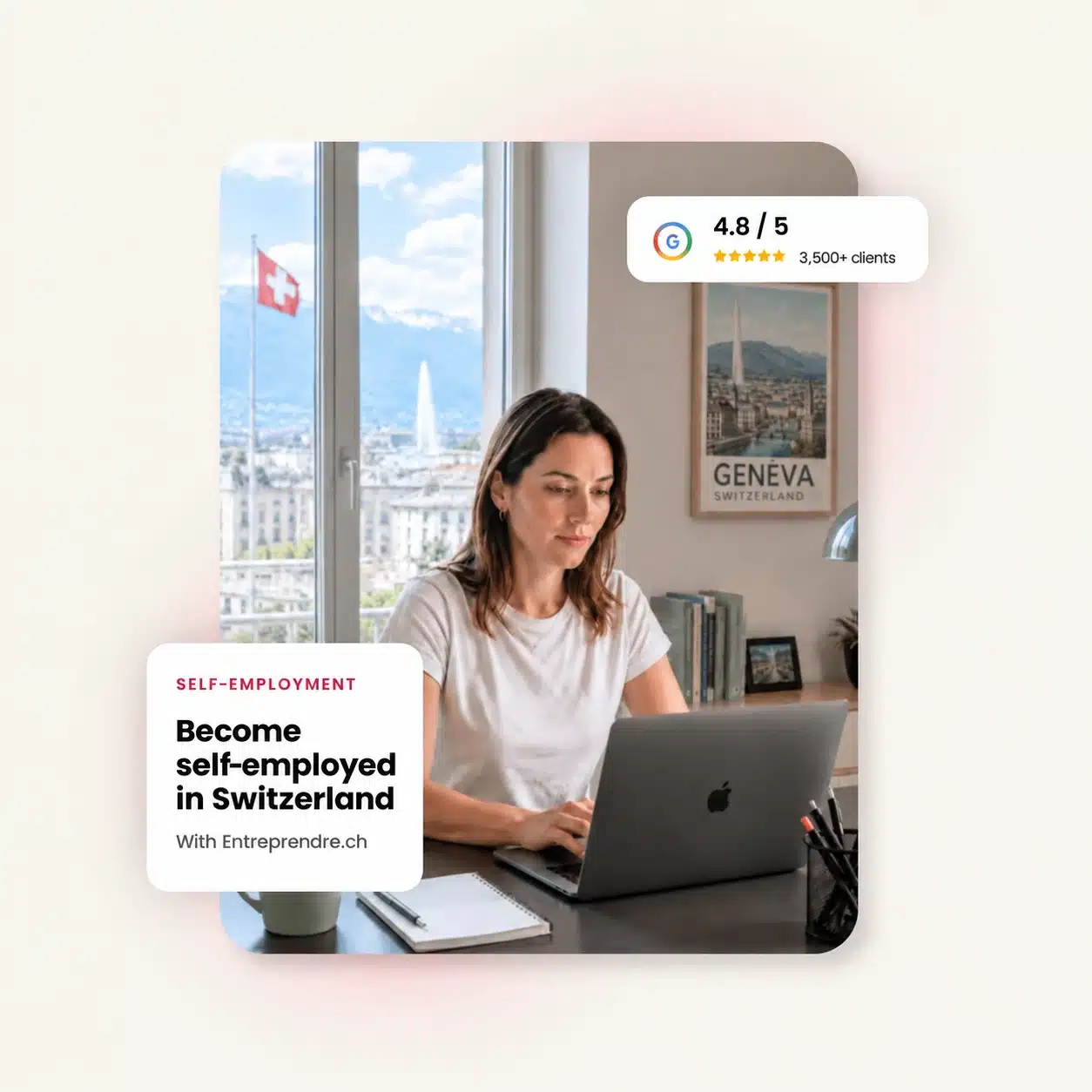 Video: Becoming self-employed in Switzerland with Romain Prieur