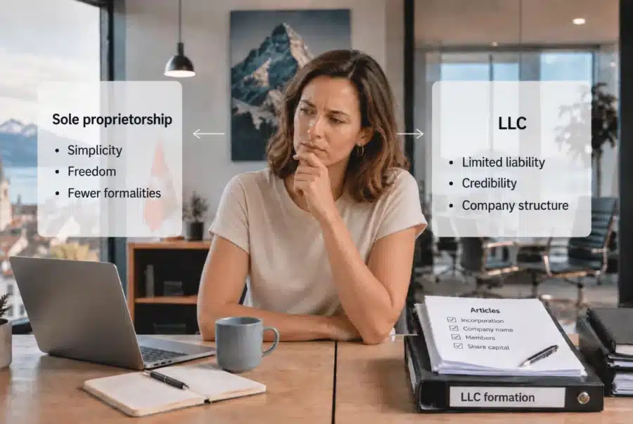 Sole proprietorship or llc